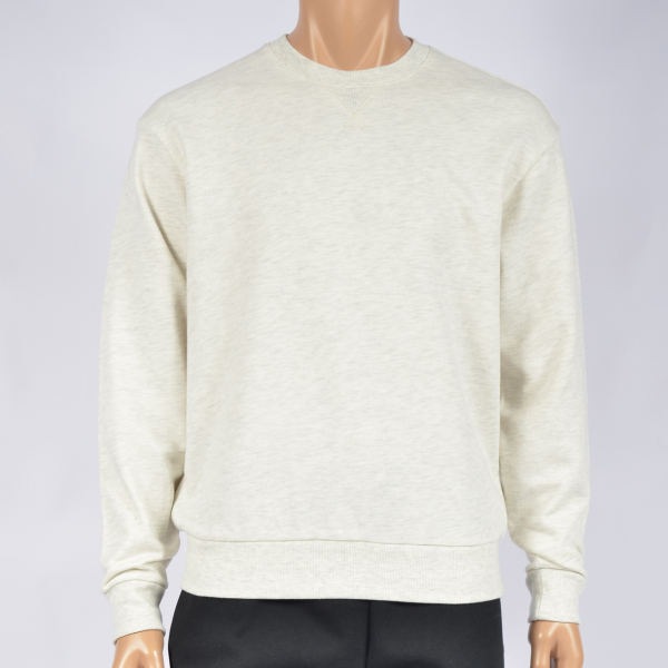 Men Cotton Crew-neck Long Sleeve Tee