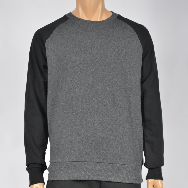 Men Cotton Crew-neck Long Sleeve Tee