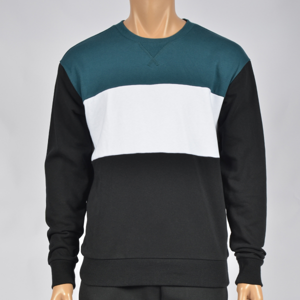 Men Cotton Crew-neck Long Sleeve Tee