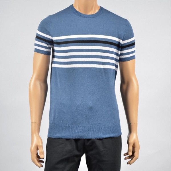 Men Cotton Crew neck Short Sleeve Pullover