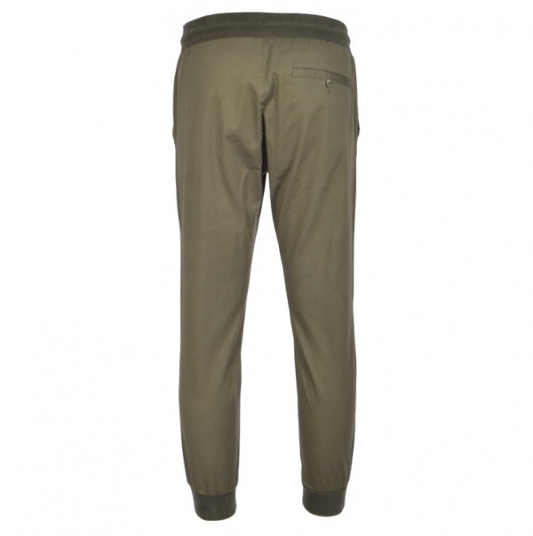 Men Cotton Twill Taper Drawstring Pants