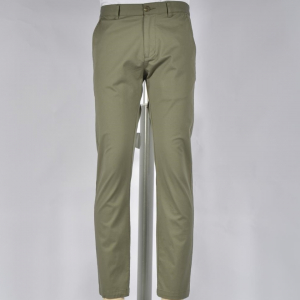 Men Cotton Twill Taper Pants