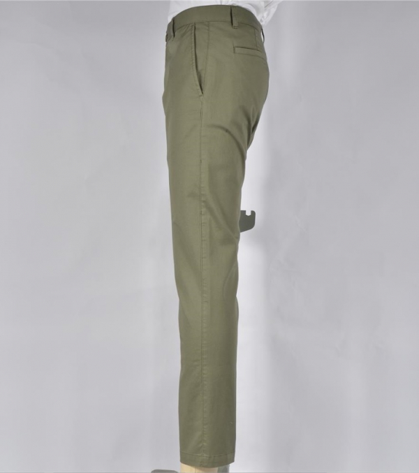 Men Cotton Twill Taper Pants