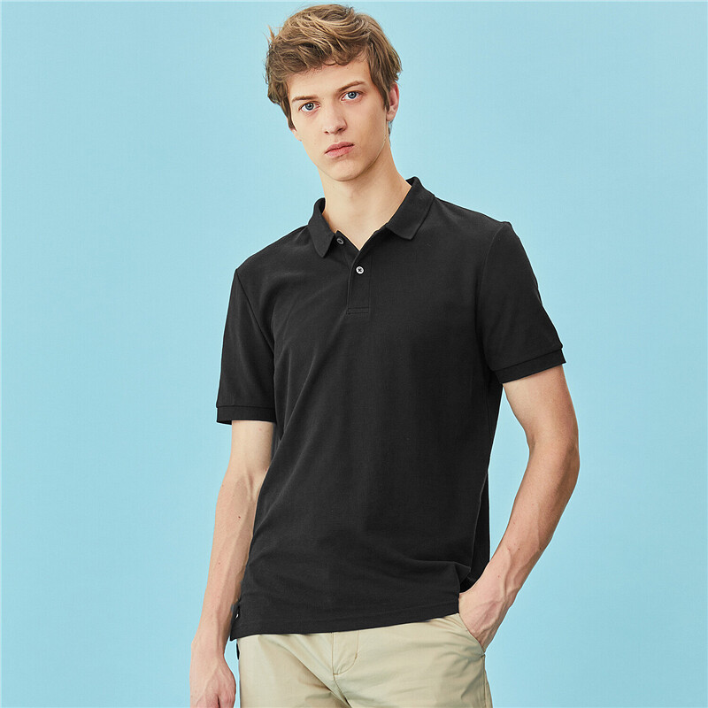 Men Cotton Short Sleeve Polo - giordanoshop.ca