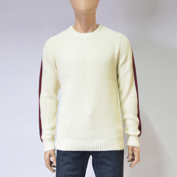 Men Cotton Crew neck Long Sleeve Pullover