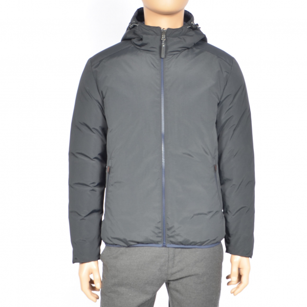 Men Nylon Reversible Down Jacket