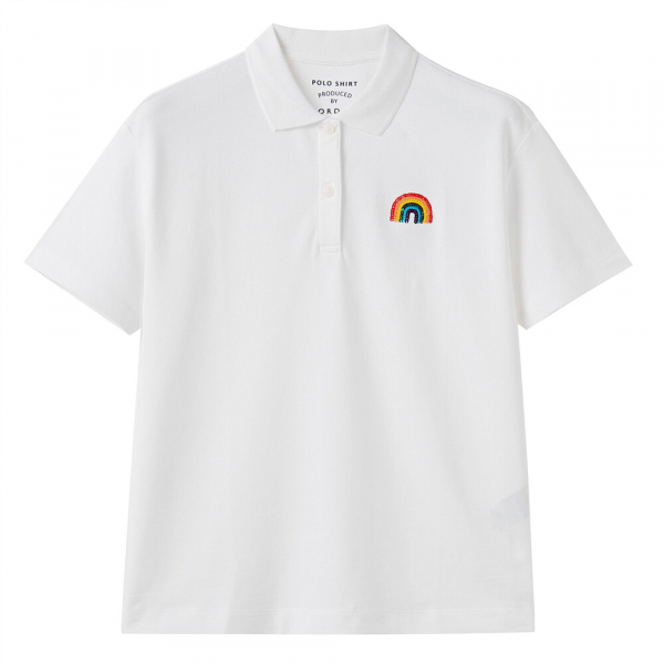 Women Embroidery Polo Shirt