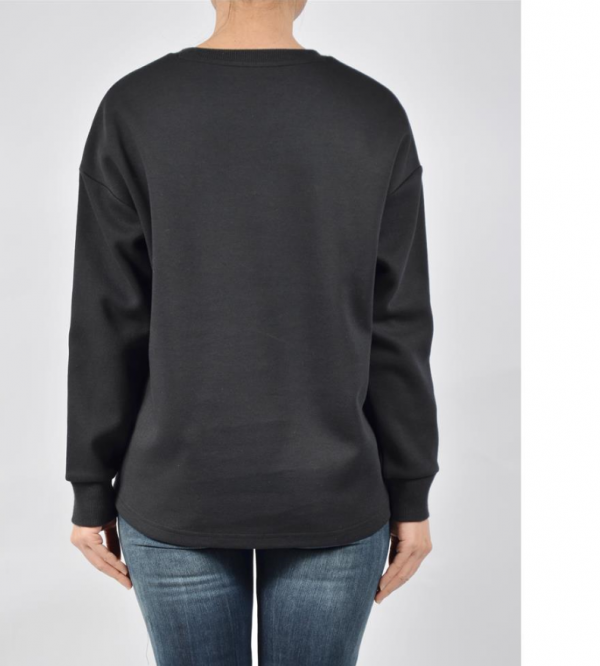 Women Crew-neck Long Sleeve Tee