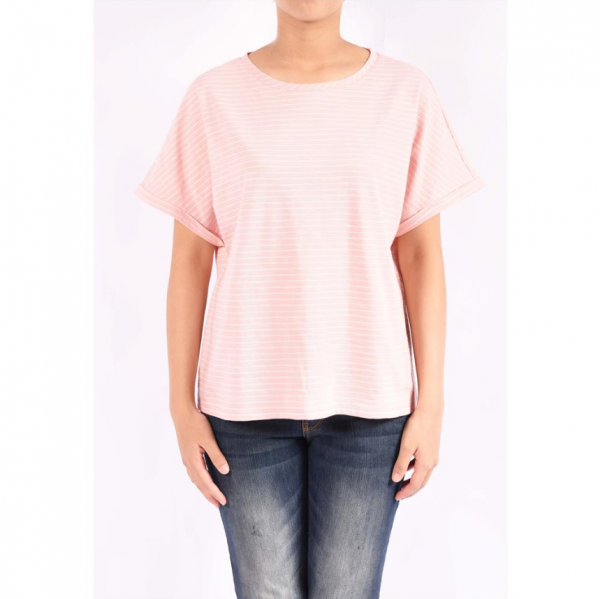 Women Round-neck Kimono Sleeve Top