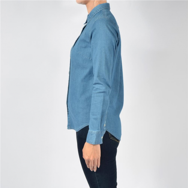 Women Denim Long Sleeve Shirts