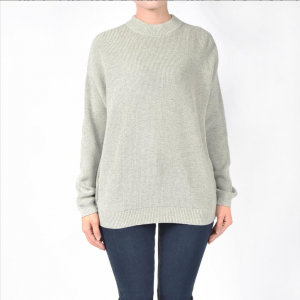 Women Crew-neck Long Sleeve Pullover