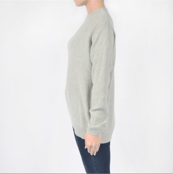 Women Crew-neck Long Sleeve Pullover