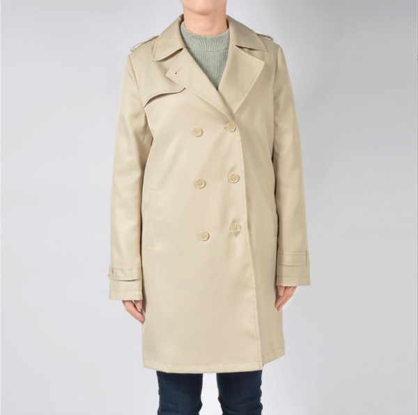 Women Long Tranch Coat