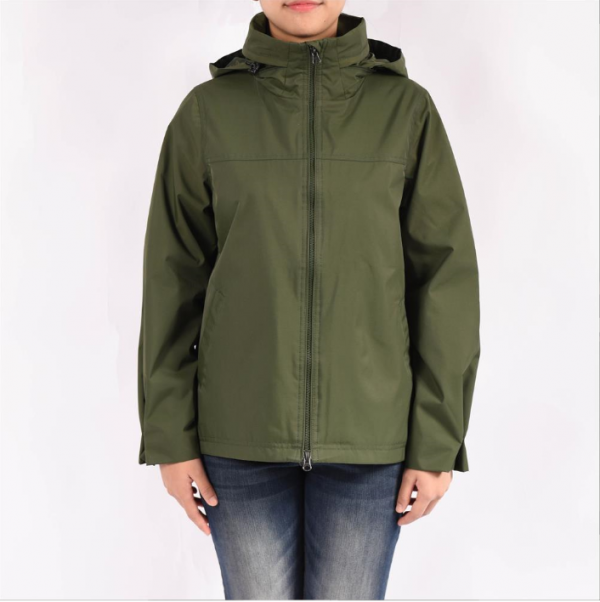 Women Hooded Windbreaker