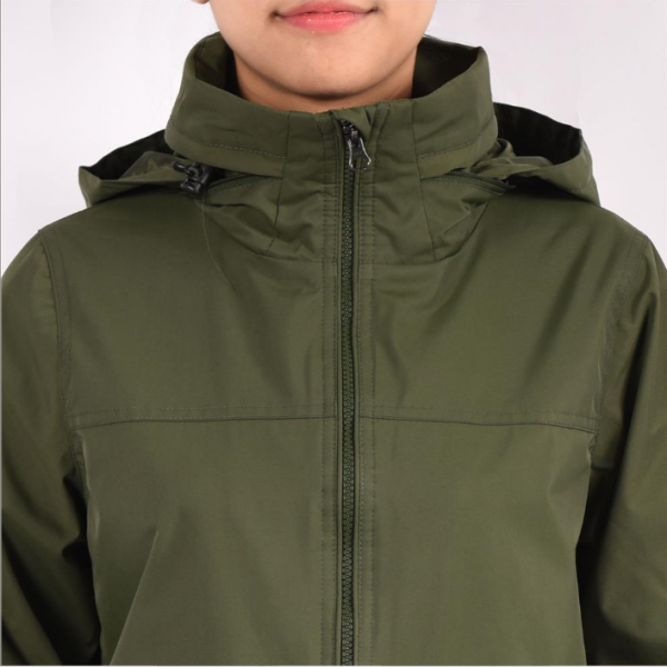 Women Hooded Windbreaker