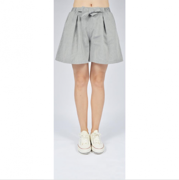 Women Cotton Elastic Waist Shorts