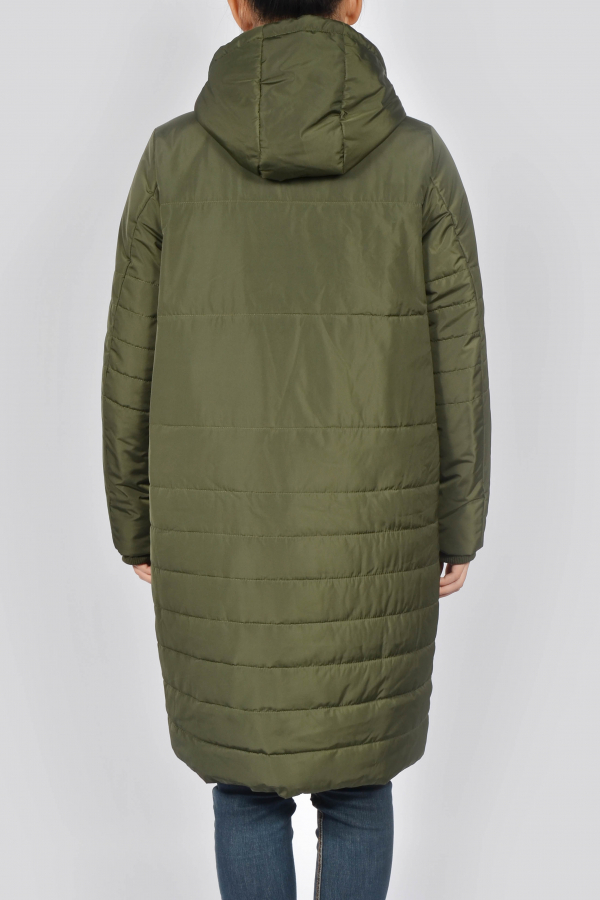 Women Hooded Quilt Jacket