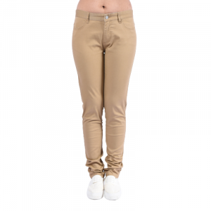 Women Cotton Twill Taper Pants